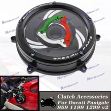 Coperchio frizione trasparente e piattello molla per Ducati 1199 959 Panigale V2