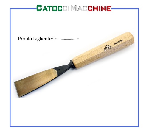 Sgorbia piatta diritta - piatta, e