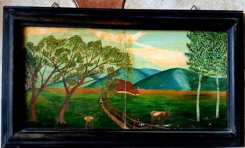 48x27 mountain landscape - 48x27,