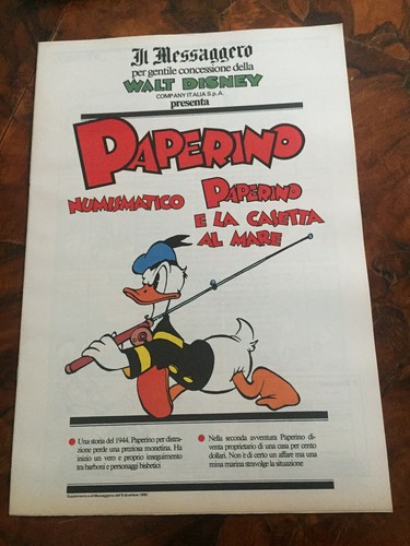 Paperino numismatico - paperino,