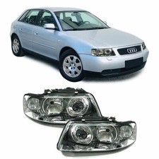 FARI ANTERIORI CHROME PER AUDI