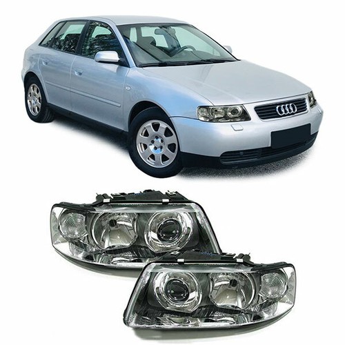 Fari anteriori chrome per - chrome, audi