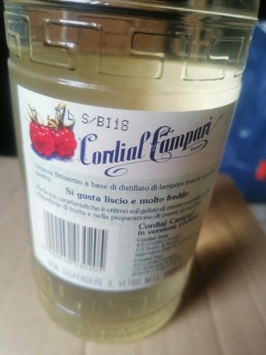 Bottiglia cordial campari - bottiglia, di