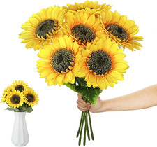 (8 Pezzi) Girasoli Finti per