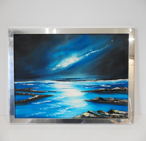 Quadro paesaggio marino - , di