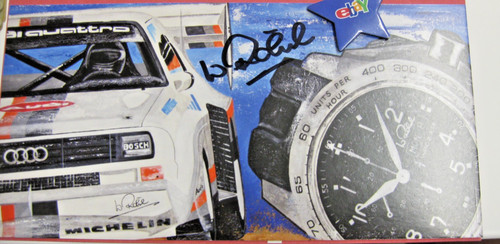 Biglietto autografo originale