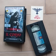 VHS /IL CORVO di Alex Proyas con BRANDON LEE contiene TATUAGGIO  1994  Italia