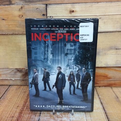 Inception dvd new sealed - inception,