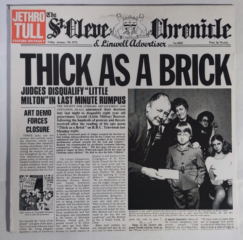 Jethro tull thick as - jethro, a