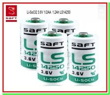 4 Batteria Pila Saft 14250 3,6V Li-SoCl2 1/2AA Mezza Stilo 1200mAh pile batterie
