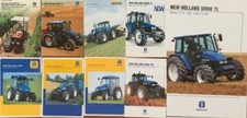TRATTORE NEW HOLLAND FIATAGRI CATALOGO 70 A NEW TM 120 TCE T3000 T7 TL  SERIE 85
