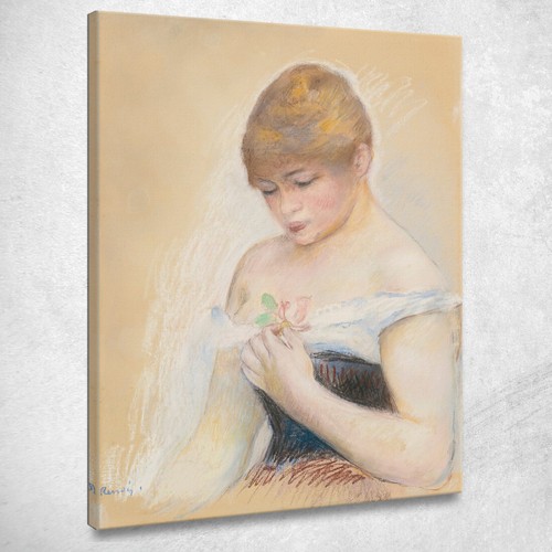 Giovane donna che tiene - donna, un