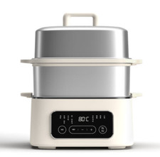 VOAR Pranzo Acciaio Inox Multiuso Vaporiera Elettrica Caldaia a Vapore