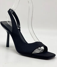 Scarpe donna ragazza primavera estate decolleté nere tacco alto