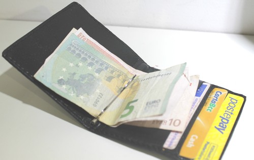 Piccolo porta carte tessere