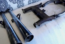 Silenziatori testata impianto scarico completo Honda GL500 GL650 SILVERWING 1981-1982