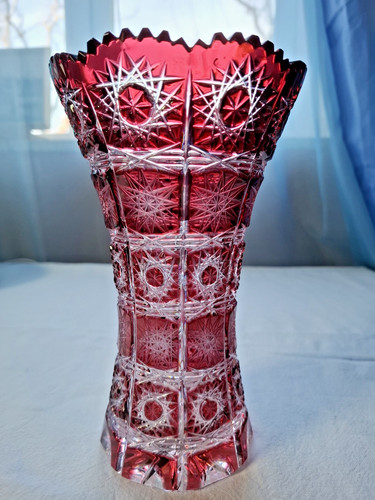 Vaso vintage boemia cesare - vintage,