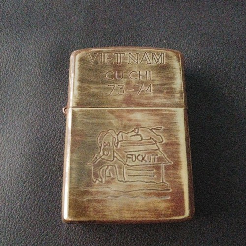 Accendino zippo guerra vietnam - guerra,