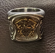 ANELLO UOMO ACCIAIO TONO