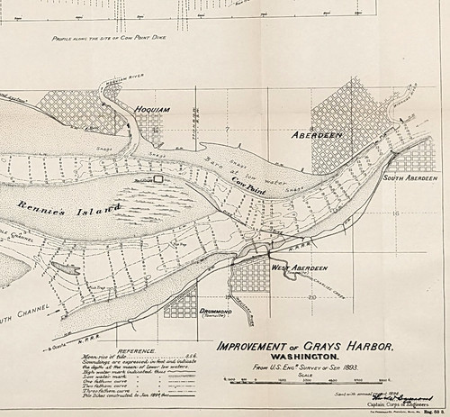1893 gray harbor - gray's, mappa