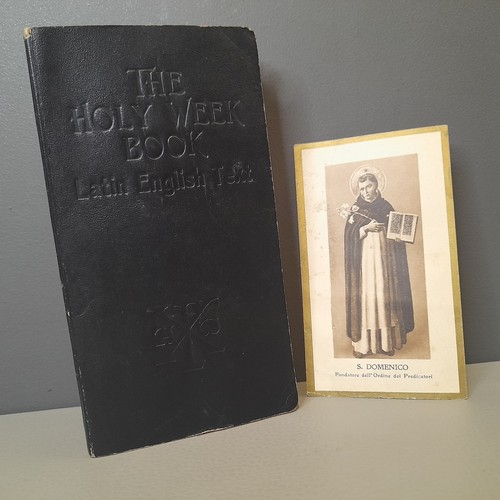 Vintage latin english the holy - vintage,