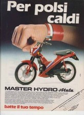 advertising Pubblicità CICLOMOTORE ATALA MASTER HYDRO 1987 CICLOMOTORI ITALIANI