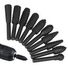 10 PUNTE FRESE in METALLO DURO