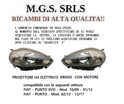Faro proiettore elettrico - faro,proiettore, h4