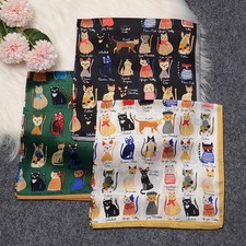 Sciarpa unisex 100% seta baco