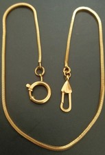 CATENA  PER OROLOGIO DA TASCA IN ORO 18 KT Vintage