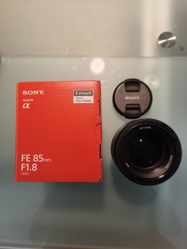 Obiettivo sony mount 85mm - e,