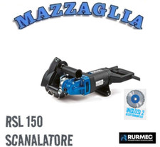 SCANALATORE RSL 150 RURMEC + 2 DISCHI DIAMANTATI Ø 150 mm 304.500.01K