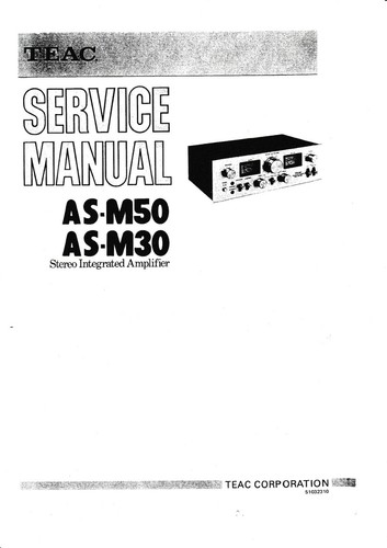 Service manual for - , teac