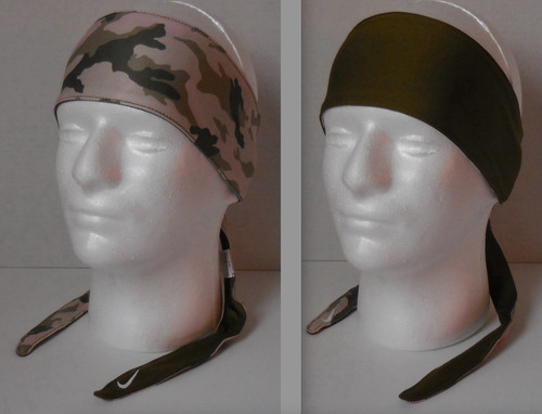Bandana reversibile stampata