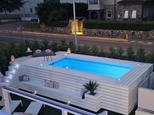 rivestimento piscina fuori