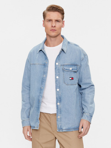 Maglia camicia jeans uomo - maglia,
