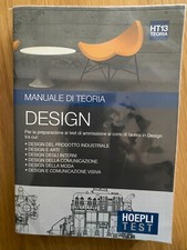 Manuale di teoria DESIGN -  Hoepli test - ottime condizioni