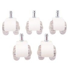 5Pz Ruote Di Ricambio Per Sedia Da Ufficio 2 Pollici Heavy Duty Silenziose