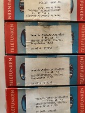 1960/s 1 x az12 rgn2004 Telefunken bwb military eagle Ulm production nos nib new