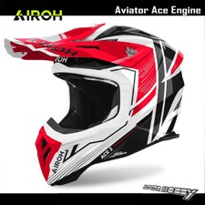 CASCO AIROH IN FIBRA CROSS