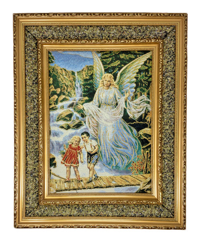 Angel guarda imagen tela - angel,