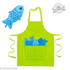 Grembiule e guanto cucina
