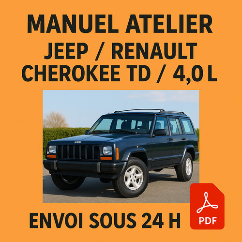 Manuel atelier jeep cherokee - jeep,
