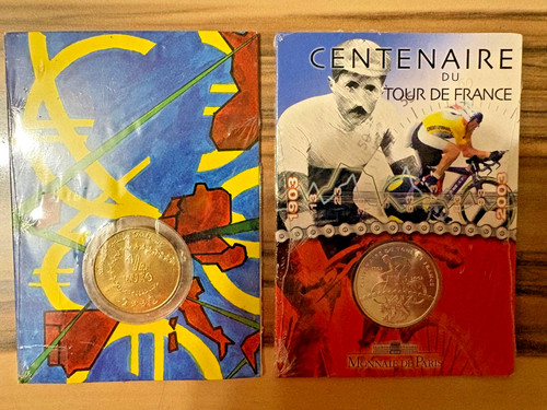Francia euro coincards - francia,