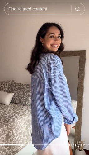 Camicia zara nuova con - nuova,