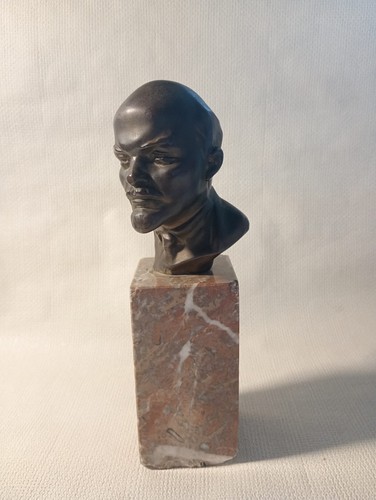 Busto lenin bronzo - lenin,