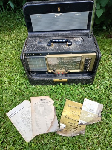 Radio portatile zenith - radio,