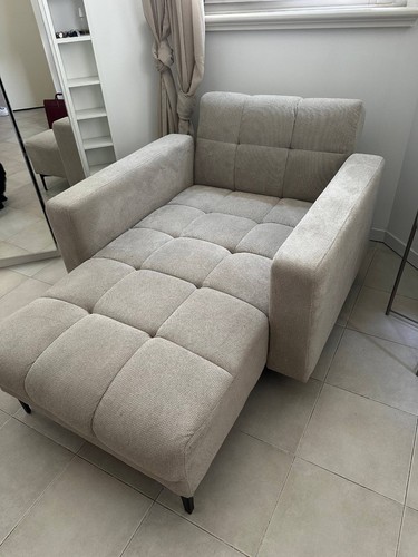 Beliani poltrona chaise longue - beliani,