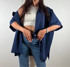 Vintage Oversized Silk Shirt -