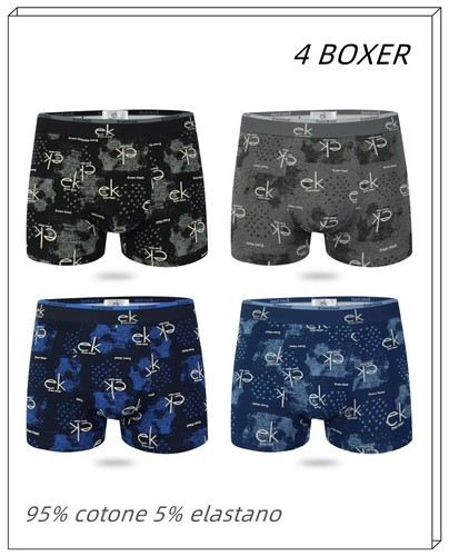 Stock boxer uomo pack - 4,